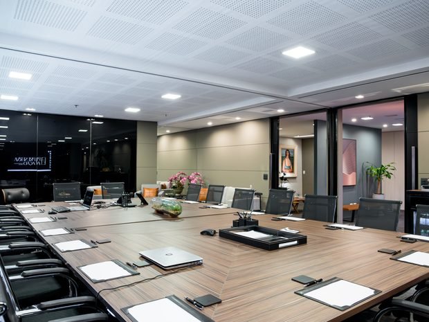 Sala de reunião do escritório da Preserva-Ação